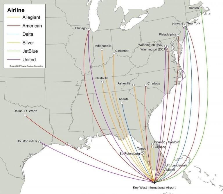 What Airlines Fly To Key West 1 768x668 
